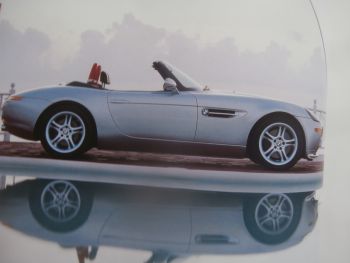 BMW Z8 Roadster E52 Großformat Katalog +507 Roadster Hommage +Design genieteter Katalog A3 Format