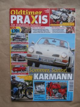 Oldtimer Praxis 6/2018 Morris Minor Tourer, Mazda MX-3,Studebaker Dictator, Ford Capri III 2.8i,Mercedes V8 M100,Hoffmann