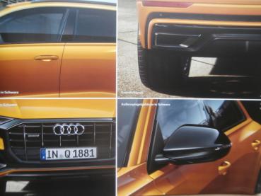 Audi Q8 (Typ 4M) 50TDI quattro 210kw/286PS Prospekt September 2018
