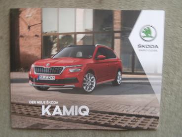 Skoda Kamiq Active Ambition Style TSI 70kw 85kw TDI 85kw +SCR Prospekt 8/2019+Preise