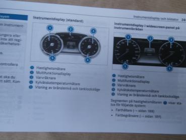 Mercedes Benz E-Klass Kombi Instruktionsbok BR213 Schwedische Anleitung 9/2016 NEU