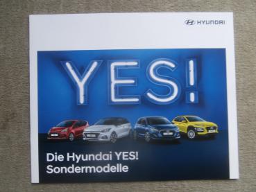 Hyundai YES! i10 i20 i30 Kona Prospekt März 2019 +Preise