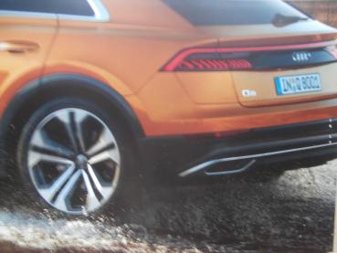 Audi Q8 (Typ 4M) 50TDI quattro 210kw/286PS Prospekt September 2018