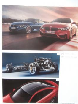 BMW M3 Coupé +Cabrio +M3 Limousine Preisliste März 2017 +M Competition Paket NEU