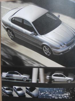 Jaguar X-Type Saloon Estate S SE Sport Premium +Sovereign Prospekt +Preisliste May 2007 Englisch