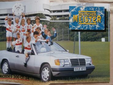 Cabrio Revue 7/1992 Mercedes Benz 300CE-24 C124,Rover 216 Cabriolet,Celica,Verona,Kadett E Cabriolet,BMW Z1