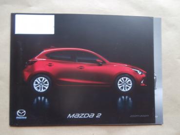 Mazda 2 (Typ DJ) Prospekt Mai 2017 +Preisliste