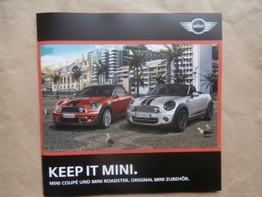 Mini Coupé & Roadster +JCW Zubehör Prospekt 3/2013 NEU