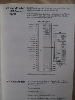 BMW Arbeitsmaterial E39 Bordinstrumente Heft Mai 1995