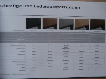 Audi Q8 (Typ 4M) 50TDI quattro 210kw/286PS Preisliste September 2018