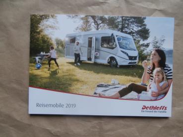 Dethleffs Reisemobile 2019 Globebus Trend +Pulse +Magic Edition +Esprit +Alpa Katalog August 2018