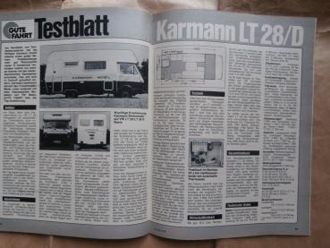 Gute Fahrt 10/1978 Audi 100 Avant 5E Dauertest,Karmann LT 28D,