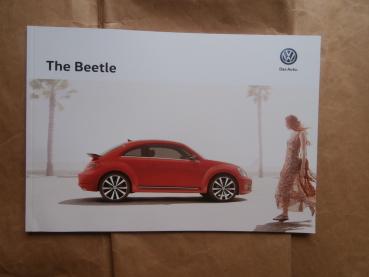VW Beetle +R-Line +Exclusive +Zubehör Prospekt November 2015 NEU