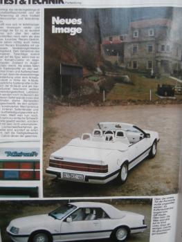 Sportfahrer 5/1984 Keinath Monza Cabriolet,911SC,Quattro Sport, Charade Turbo,