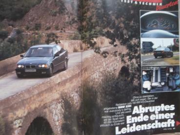 rallye racing 1/1994 Toyota Supra vs. M3 E36 Coupé vs. 911,BMW 325i E36 Dauertest, Fiat Coupé,Dauertest Astra GSi,