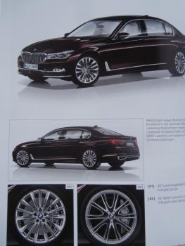 BMW 7er Reihe Preisliste G11 G12 3/2018