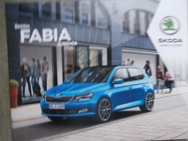 Skoda Fabia (Typ NJ) Zubehör Katalog November 2017