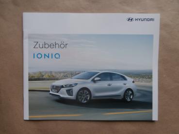 Hyundai Ioniq Zubehör Prospekt Mai 2018