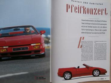 Cabrio Revue 11-12/1992 Piecha Opel Cabrio, Mazda RX-7,Venturi 260 Cabriolet,Pagoden SL,Triumph Spitfire,Concept Cars,