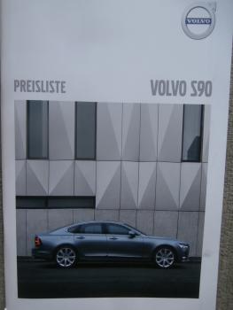 Volvo S90 Limousine T5 T6 AWD +T8 Plug-in Hybrid D3 D4 +AWD D5 AWD +R-Design Januar 2017