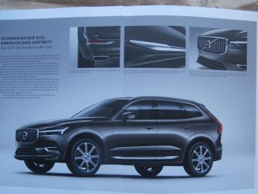 Volvo XC60 neues Modell Vorabinformation Prospekt 2017