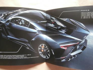 Fenyr Supersport Flyer Katalog Englisch Sportwagen