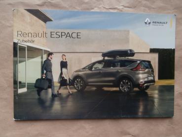 Renault Espace Zubehör Prospekt Juli 2017
