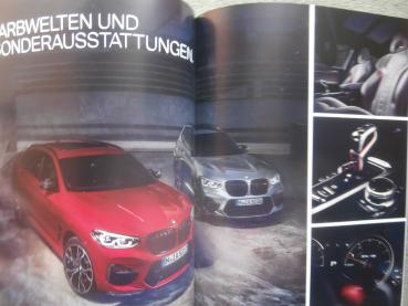 BMW X3 M F97 X4 M F98 X3 M40i M40d (G01),X4 (G02) M40i M40d Katalog August 2019 +Individual