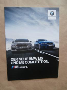 BMW M5 F90 +Competition Juli 2018 +Preisliste