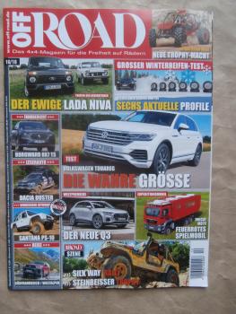 Off Road 10/2018 Lada Niva & 4x4,Subaru Outback,Honda CR-V,Touarege 3.0V6 TDI,Borgward BX7 TS Limited Edition,