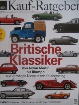 Motor Klassik Kauf-Ratgeber Britische Klassiker Aston Martin DB4,DB7,Bentley,Austin-Healey,XK120,E-Type,XJ-S,XJ6,XJ12