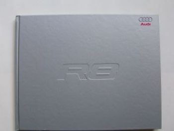 Audi R8 Prospekt Buch 4.2FSi quattro +R-tronic NEU