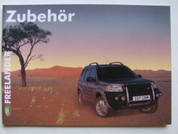 Land Rover Freelander Zubehör Prospekt 2001 NEU