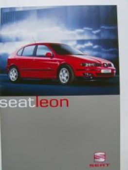 Seat Leon Prospekt 2/2001 NEU