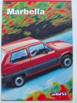 Seat Marbella Prospekt 8/1997 NEU