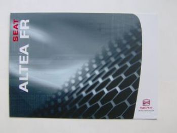 Seat Altea FR Prospekt 11/2005 NEU
