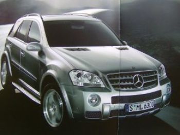 Mercedes Benz ML63 AMG W164 Prospekt Vorstellung 8/2005