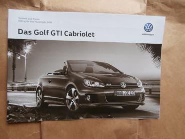 VW Golf VII Gti Cabriolet Typ AU 25.2.2016