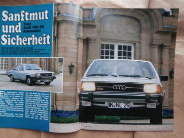 Gute Fahrt 6/1978 Audi 100 5E 5S Typ 43, Scirocco GTI, Golf GTi, Audi 80 GTE,Fahrwerke für Caravans,