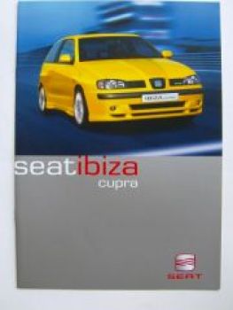 Seat Ibiza Cupra Prospekt 6/2000 NEU