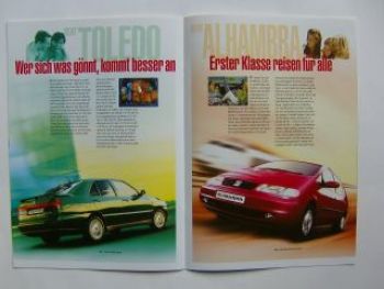 Seat Gesamtprospekt 3/1998 NEU