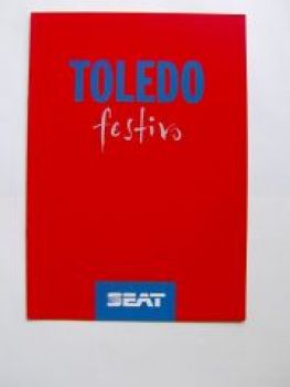 Seat Toledo festivo Prospekt 3/1993 NEU