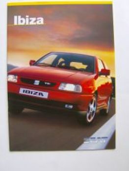 Seat Ibiza Prospekt 7/1998 +Exclusiv+GT+ Cupra 2 NEU