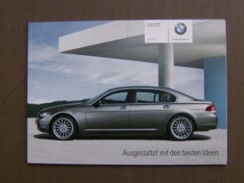 BMW Original Zubehör 7er E65 E66 2007 Prospekt