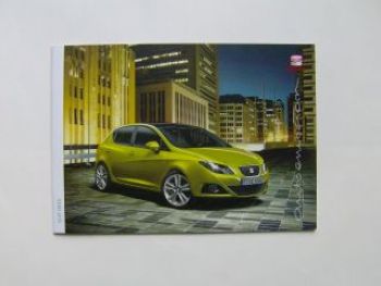 Seat Ibiza Prospekt 5/2008 NEU +Zubehör