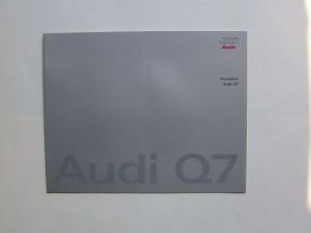 Audi Q7 Preisliste 1.1.2007 3.6/4.2FSi quattro 3.0TDi quattro