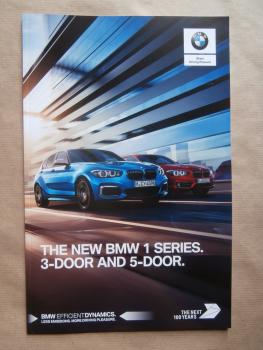 The New BMW 1 Series 3-door F21 5-door F20 116i 118i 120i 125i M140i 114d 116d 118d 120d +xDrive 125d März 2017