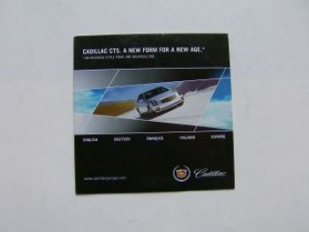Cadillac CTS Vorstellung CD NEU
