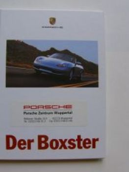 Porsche Boxster Prospekt/Buch (986) Juli 1998 NEU