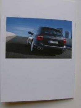 Porsche Cayenne Turbo S (957) Prospekt Mai 2008 NEU